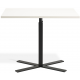 Boost Gas Lift Single Leg Table for Rectangular Tops